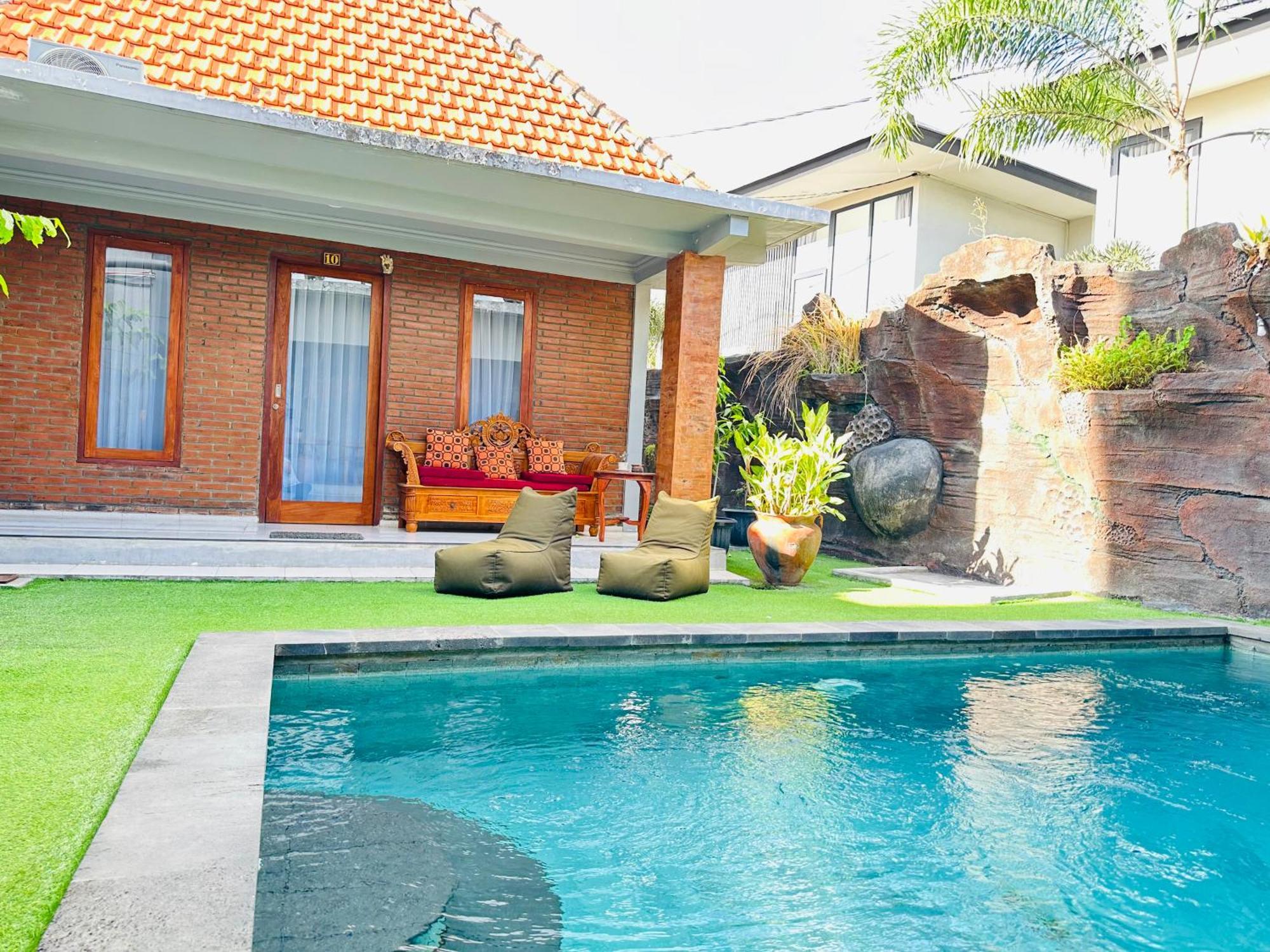 Gangga Guest House Canggu Esterno foto